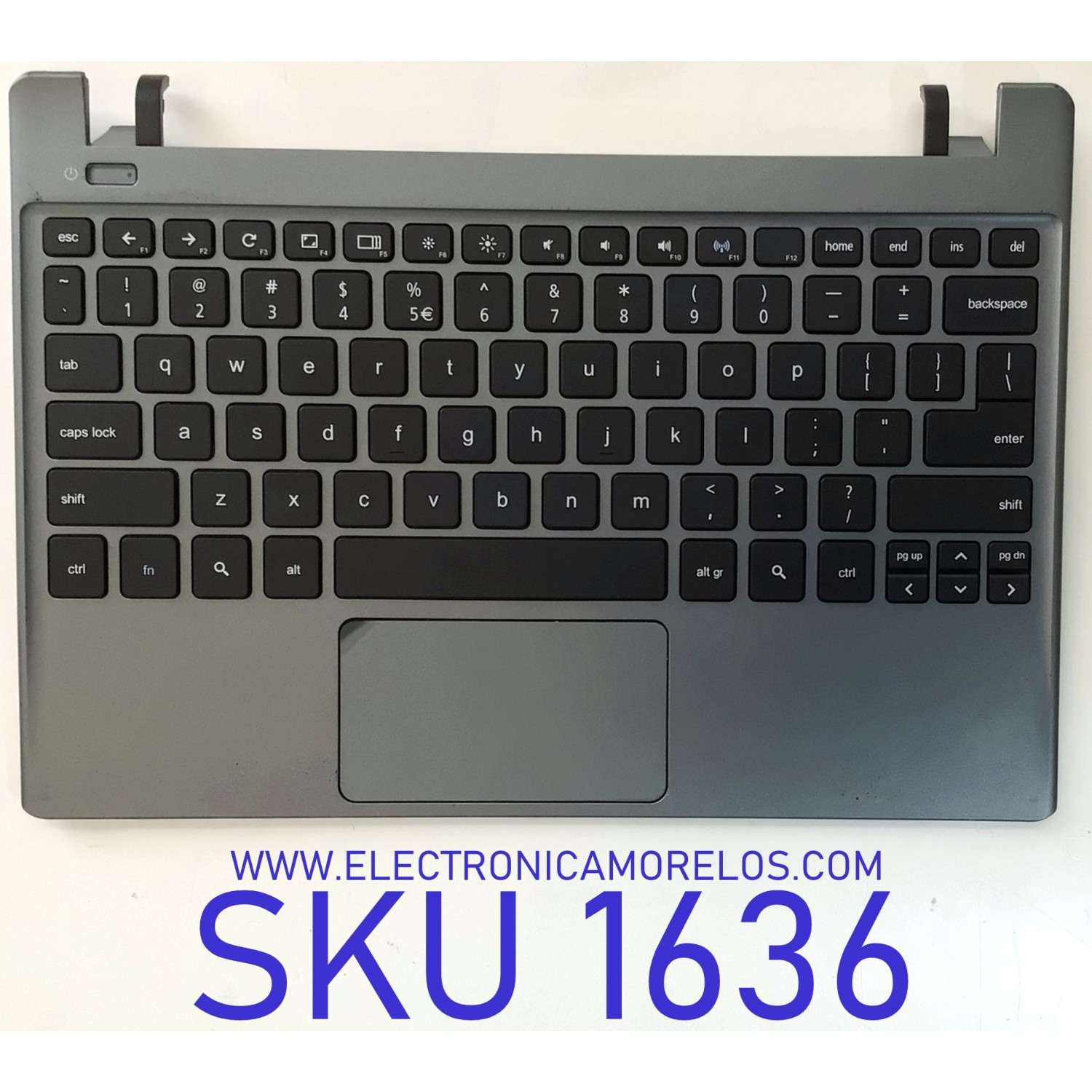 TECLADO PARA LAPTOP ACER / NUMERO DE PARTE CYTRA-103002-00 05 / YX-EC0RO000300 / AM0RO000500 / 1323-1-2LC2 / X00645667O / 25387 / 3218675601029 / NU.SH7AA.017 / MODELO Q1VZC